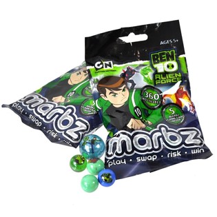 Ben 10 Poşette Misket - 5 Adet (15 Set)