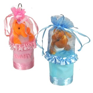 Peluş Oyuncaklı Bebek Doğum Hediye Paketi (20 adet)