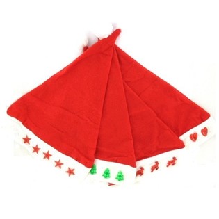IŞIKLI NOEL ŞAPKALARI KARMA PAKET (12 adet)