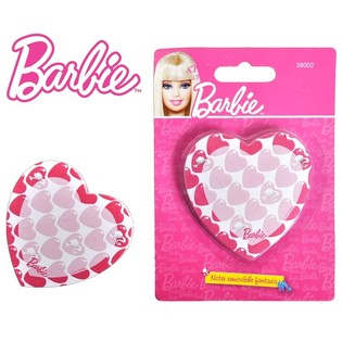 KARTELADA BARBIE KALP ŞEKİLLİ NOT DEFTERİ (6 Adet)