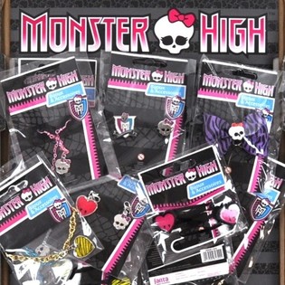 MATTEL MONSTER HIGH - MEGA S&Uuml;RPRİZ KUTUSU MİKSİ: TAKI VE AKSESUARLAR (100 Adet)