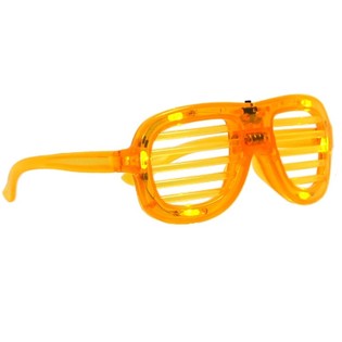 IŞIKLI SHUTTER SHADES G&Ouml;ZL&Uuml;K - RENK: SARI (12 Adet)