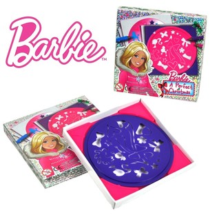 BARBIE M&Uuml;KEMMEL BİR NOEL / NOEL SPİROGRAFI (12 adet)