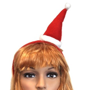 &Ccedil;OCUKLAR İ&Ccedil;İN NOEL ŞAPKASI TA&Ccedil; (12 Adet)