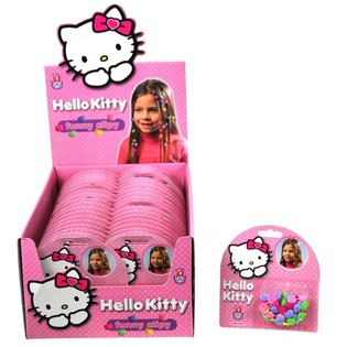 HELLO KITTY EĞLENCELİ SA&Ccedil; TOKALARI DISPLAYDE (35 adet)