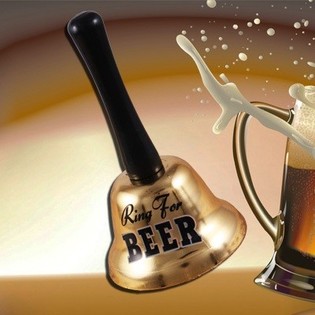 Hediyelik Kutuda "Ring for a Beer" Zili (2 adet)