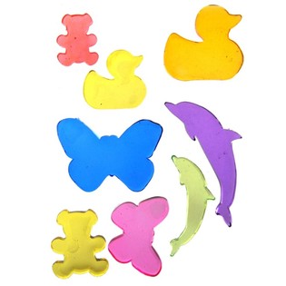 Jelly Gems Dekoratif Jel Yapışkanlar 22x12 cm (24 Adet)