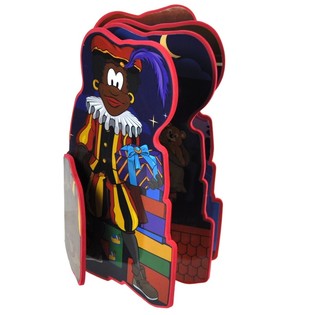 B&uuml;y&uuml;k K&ouml;p&uuml;k 'Piet' Aziz Nikolaos Yardımcısı Kitabı 30 cm (11 adet)