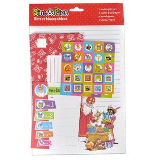 14 Par&ccedil;a Noel Baba / Sinterklaas Dilek Listesi Seti (12'li Paket)