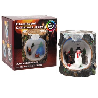 LED AYDINLATMALI NOEL SAHNESİ (6 adet)