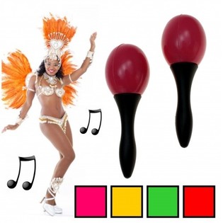 2 Par&ccedil;alı Marakas Seti 14 cm (20 set)