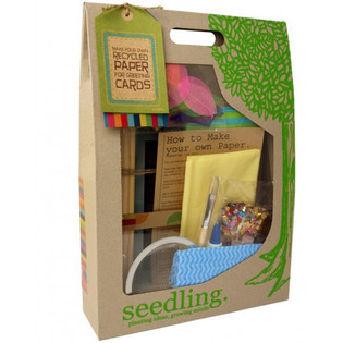 SEEDLING SETİ - Geri D&ouml;n&uuml;şt&uuml;r&uuml;lm&uuml;ş Kağıttan Kendi Tebrik Kartlarınızı Yapın