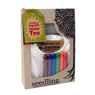 SEEDLING KİTİ - KENDİ JUNIOR T-SHIRT'&Uuml;N&Uuml; TASARLA 1-2 YAŞ (2 adet)