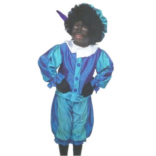 Erkek &Ccedil;ocuklar i&ccedil;in Zwarte Piet Kost&uuml;m&uuml; - 128 Beden