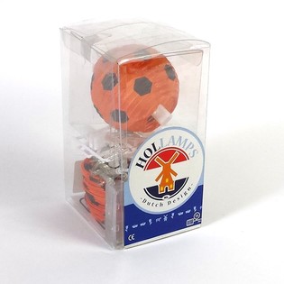 HOLLAMPS - Turuncu Futbol Topu Işık Zinciri