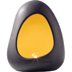 Menu Magma Stone Ayaklı Mum Yaprağı / Tealight Tutucu 20 cm (1 Adet)