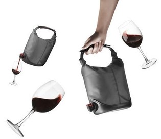 MENU - COOLCOAT BAGGY KUTU ŞARAP SOĞUTUCU ÇANTA (1 adet)