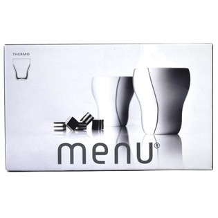 MENU - BLACK CONTOUR TERMOS BARDAK ORTA BOY 320 ML, 2'Lİ SET