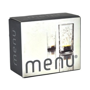 MENU - Buzlu Desenli Tealight Mumluğu, 2'li Set (1 set)