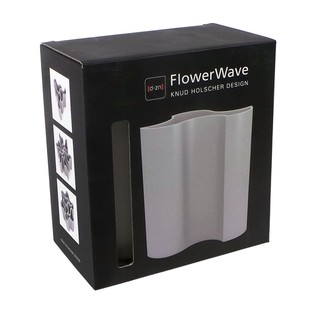 D-ZN - FLOWERWAVE Çiçek Vazosu - Beyaz (1 adet)
