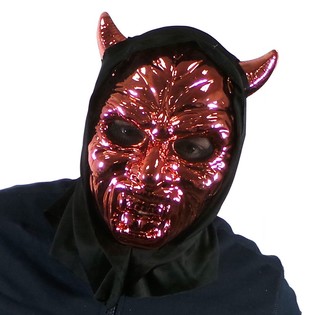 PARLAK ŞEYTAN MASKESİ (6 adet)
