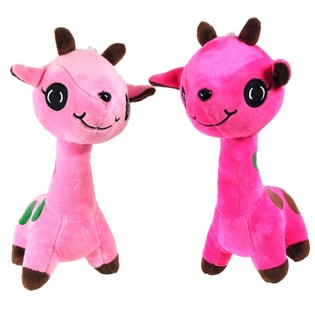 Vantuzlu Peluş Z&uuml;rafa 25 cm (12 adet)