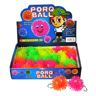 Işıklı Puffer Top Anahtarlık (29 adet)
