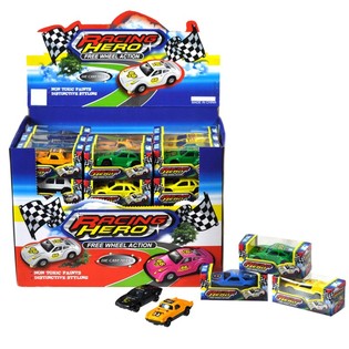 Displayde Die-Cast Oyuncak Arabalar (60 adet)