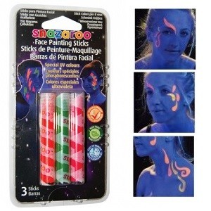 SNAZAROO - &Ouml;zel UV Y&uuml;z Boyası (6'lı)