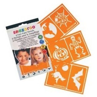 SNAZAROO - 6 Adet Yüz Boyama Şablonu (12'li Paket)