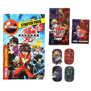 BAKUGAN - Başlangı&ccedil; Paketi 8 Tag (100 adet)