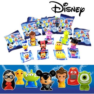 Disney Wikkeez Fig&uuml;rleri + &Ccedil;ıkartma S&uuml;rpriz Paket (300 adet)