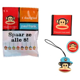 M&Uuml;THİŞ UCUZ | S&uuml;rpriz Pakette Paul Frank Maymun Askı / Dangler (100 adet)