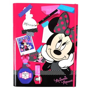 DISNEY MINNIE MOUSE KİTAP FORMUNDA MAKYAJ YAZI SETİ (3 adet)