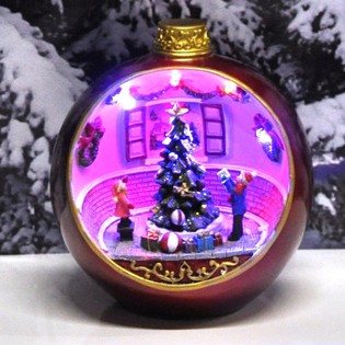 Işıklı ve Sesli L&uuml;ks Noel S&uuml;s&uuml;