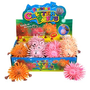 Critter Puffer Topları 8 cm. IŞIK ARIZASI NEDENİYLE İNDİRİMLİ (12 adet)