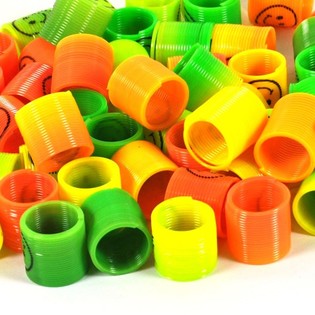 Hediye &Ccedil;ekilişi Mini Spiral Yaylar (60 adet)