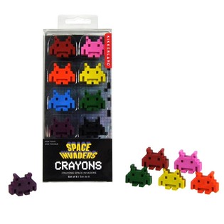 KUTUDA 8 ADET SPACE INVADERS PASTEL BOYA (12'li Paket)