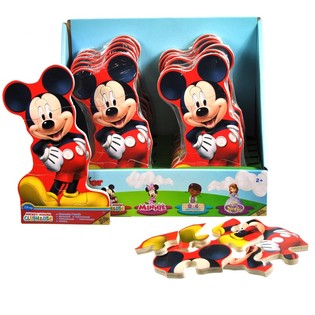 Disney Mickey Mouse Clubhouse teşhir kutulu ahşap yapboz (12 adet)