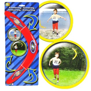 B&uuml;y&uuml;k Bumerang Kartta 37 cm (9 adet)