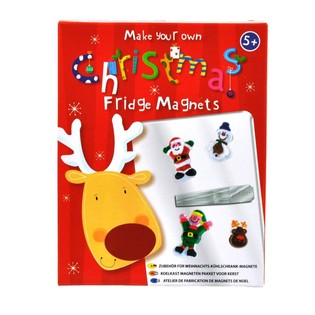 GRAFIX KENDİ NOEL BUZDOLABI MIKNATISLARINI YAP (12 par&ccedil;a)