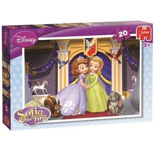 JUMBO DISNEY SOFIA THE FIRST ŞATODA PUZZLE 20 PAR&Ccedil;A (4 adet)