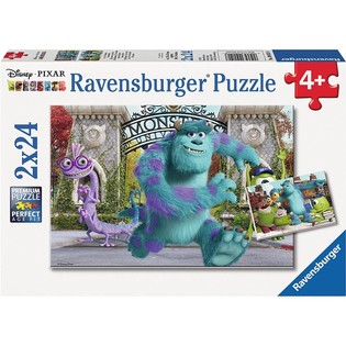 DISNEY PIXAR SEVİMLİ CANAVARLAR &Uuml;NİVERSİTESİ 2'Lİ YAPBOZ (4 adet)