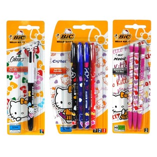 HELLO KITTY BIC KARIŞIK KALEM KARTI (12 adet)