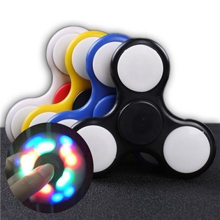 IŞIKLI LED FIDGET SPINNER ***2017 MODASI*** (17 ışıklı)