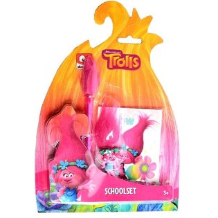 TROLLS SLAMMER 3 PAR&Ccedil;A KIRTASİYE SETİ (12 adet)