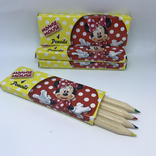 Disney - Minnie Mouse Kutuda 4'l% K%%%k Boyama Kalemi (48 adet)