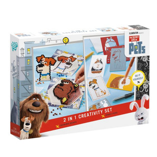THE SECRET LIFE OF PETS - 2'si 1 Arada Yaratıcı Aktivite Seti (2 Adet)