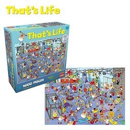 That&rsquo;s Life Puzzle - Spor Salonu, 1000 Par&ccedil;a (1 Adet)