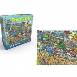 That&rsquo;s Life Yapboz - Tren İstasyonu, 1000 par&ccedil;a (1 ad.)